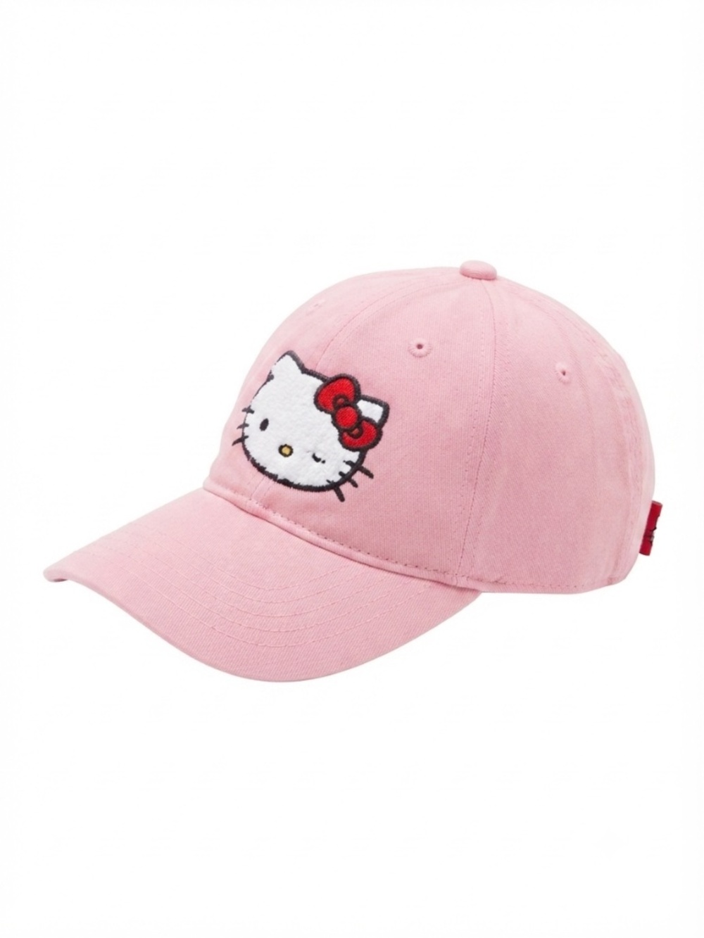 Hello Kitty Pink Baseball Hat NWT Sanrio Embroidered Dad Cap Adjustable